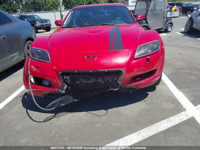 2004 Mazda Rx8 მანქანა იყიდება აუქციონზე, vin: JM1FE173740131868, აუქციონის ნომერი: 40073333
