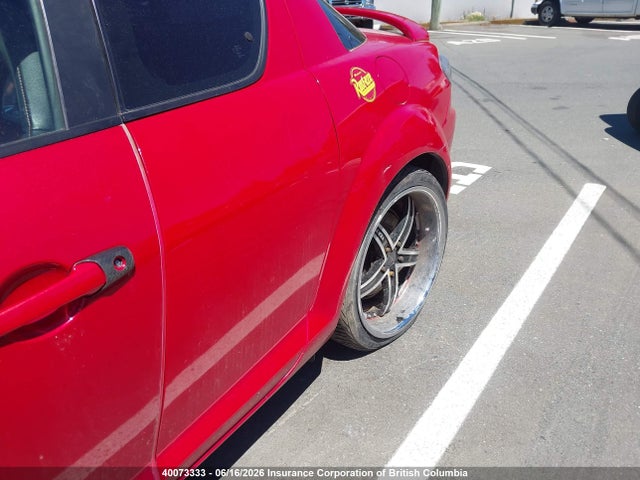 2004 Mazda Rx8 მანქანა იყიდება აუქციონზე, vin: JM1FE173740131868, აუქციონის ნომერი: 40073333
