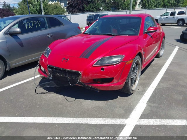 2004 Mazda Rx8 მანქანა იყიდება აუქციონზე, vin: JM1FE173740131868, აუქციონის ნომერი: 40073333