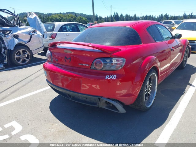 2004 Mazda Rx8 მანქანა იყიდება აუქციონზე, vin: JM1FE173740131868, აუქციონის ნომერი: 40073333