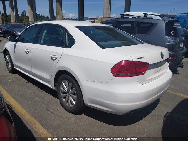 40069110 :رقم المزاد ، 1VWAH7A36DC004523 vin ، 2013 Volkswagen Passat S مزاد بيع
