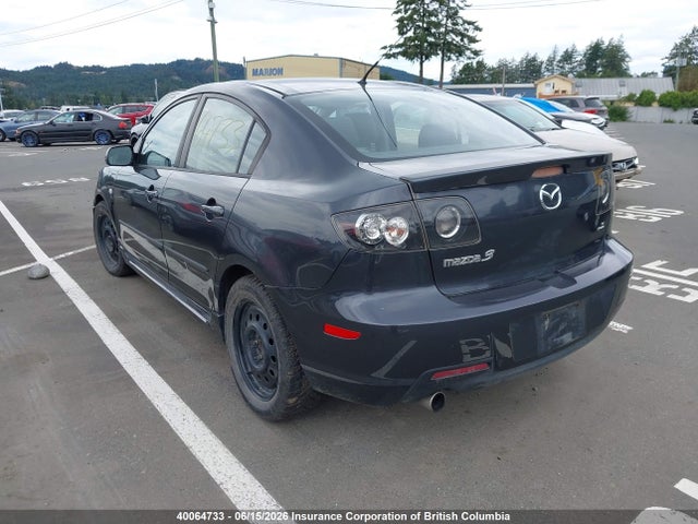 2007 Mazda 3 S მანქანა იყიდება აუქციონზე, vin: JM1BK323171617939, აუქციონის ნომერი: 40064733