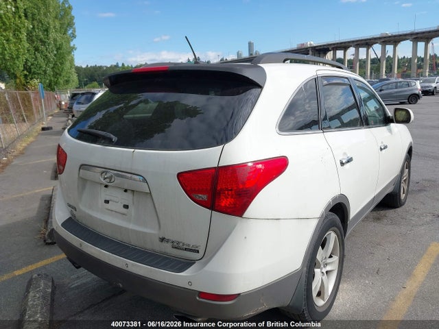 2010 Hyundai Veracruz Gls/limited მანქანა იყიდება აუქციონზე, vin: KM8NUDCC8AU115264, აუქციონის ნომერი: 40073381