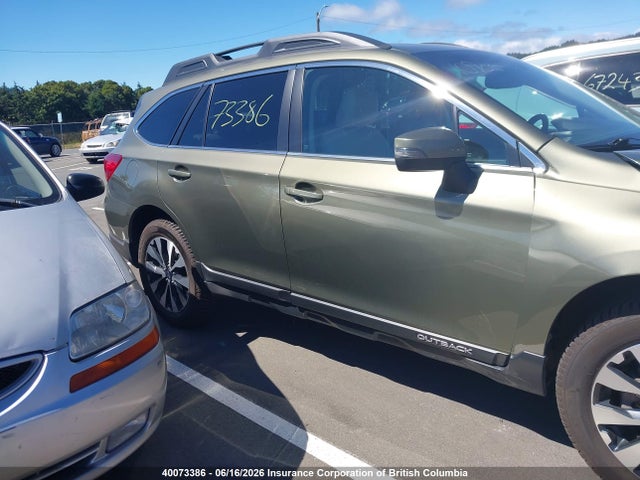 Продаж на аукціоні авто 2015 Subaru Outback 2.5i Limited, vin: 4S4BSCLC9F3217172, номер лоту: 40073386