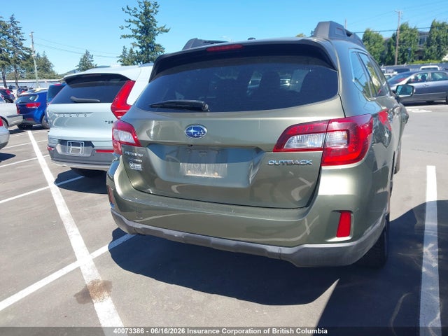 Продаж на аукціоні авто 2015 Subaru Outback 2.5i Limited, vin: 4S4BSCLC9F3217172, номер лоту: 40073386