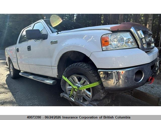 40073390 :رقم المزاد ، 1FTPW14V58FC31039 vin ، 2008 Ford F150 مزاد بيع