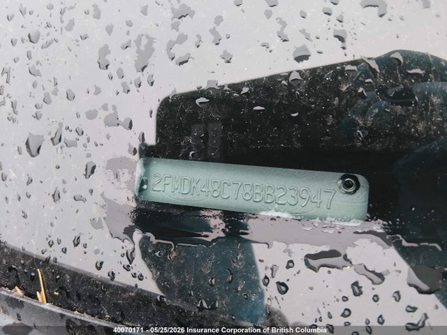 Продажа на аукционе авто 2008 Ford Edge Sel, vin: 2FMDK48C78BB23947, номер лота: 40070171