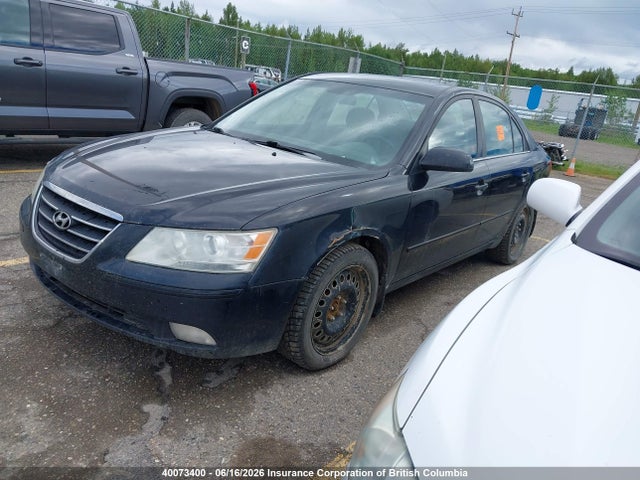 2009 Hyundai Sonata Gl/gl Premium/gl Sport/limited მანქანა იყიდება აუქციონზე, vin: 5NPET46CX9H538162, აუქციონის ნომერი: 40073400