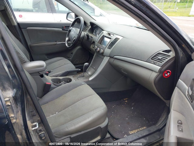2009 Hyundai Sonata Gl/gl Premium/gl Sport/limited მანქანა იყიდება აუქციონზე, vin: 5NPET46CX9H538162, აუქციონის ნომერი: 40073400