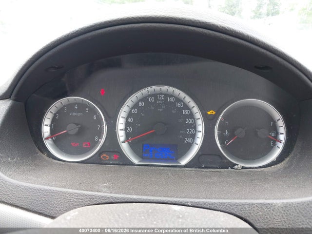 2009 Hyundai Sonata Gl/gl Premium/gl Sport/limited მანქანა იყიდება აუქციონზე, vin: 5NPET46CX9H538162, აუქციონის ნომერი: 40073400