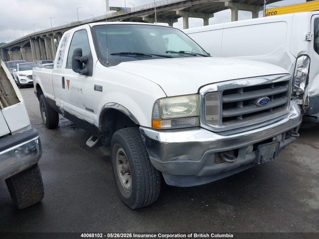 40068102 :رقم المزاد ، 1FTNX21F42EA62443 vin ، 2002 Ford F250 Super Duty مزاد بيع