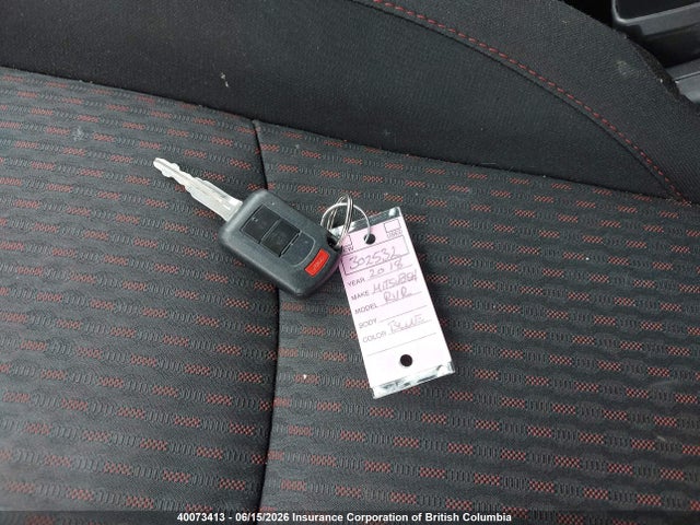 40073413 :رقم المزاد ، JA4AJ3AU9JZ602035 vin ، 2018 Mitsubishi Rvr مزاد بيع