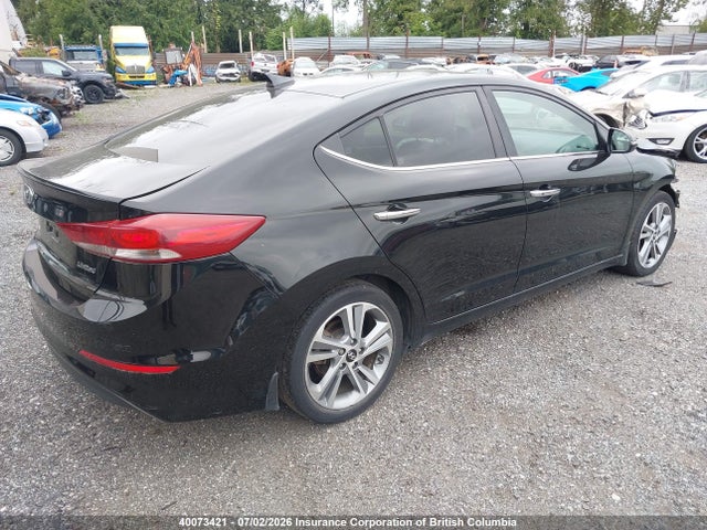 40073421 :رقم المزاد ، KMHD84LF4HU231498 vin ، 2017 Hyundai Elantra Se/value/limited مزاد بيع