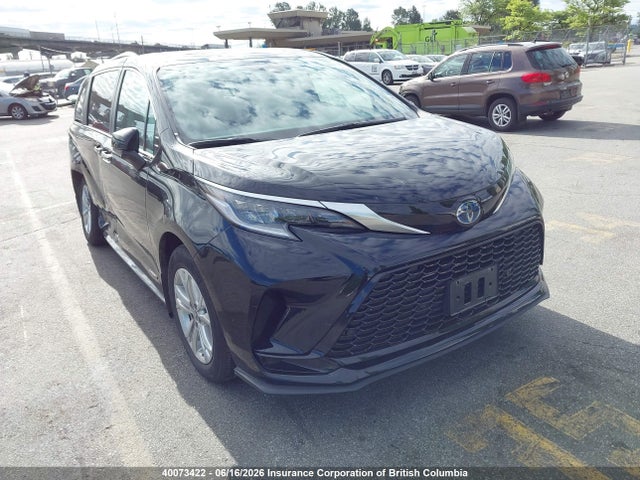 2021 Toyota Sienna Le/xle/xse/limited/platinum მანქანა იყიდება აუქციონზე, vin: 5TDGSKFC8MS029156, აუქციონის ნომერი: 40073422