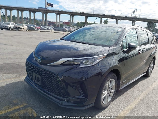 2021 Toyota Sienna Le/xle/xse/limited/platinum მანქანა იყიდება აუქციონზე, vin: 5TDGSKFC8MS029156, აუქციონის ნომერი: 40073422