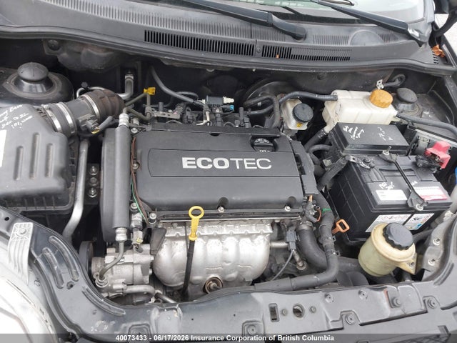2011 Chevrolet Aveo მანქანა იყიდება აუქციონზე, vin: 3G1TC5DG7BL145625, აუქციონის ნომერი: 40073433