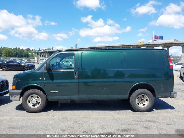 40073445 :رقم المزاد ، 1GCGG25VX41150398 vin ، 2004 Chevrolet Express مزاد بيع