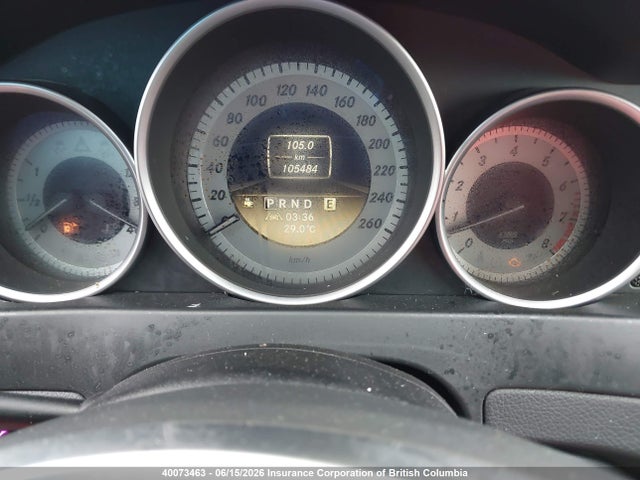 Aukcja sprzedaży 2012 Mercedes-benz C 300 4matic, vin: WDDGF8BB0CA662420, numer aukcji: 40073463