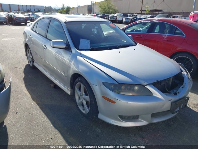 2005 Mazda 6 S მანქანა იყიდება აუქციონზე, vin: 1YVHP84D855M48968, აუქციონის ნომერი: 40071551