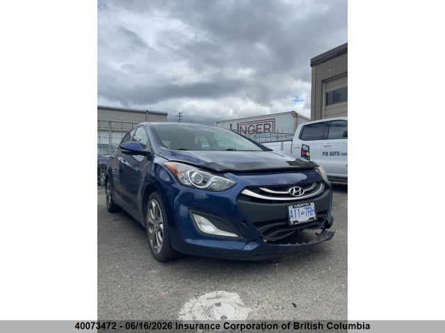 2013 Hyundai Elantra Gt მანქანა იყიდება აუქციონზე, vin: KMHD35LE2DU038515, აუქციონის ნომერი: 40073472