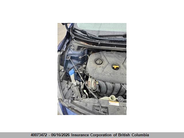 2013 Hyundai Elantra Gt მანქანა იყიდება აუქციონზე, vin: KMHD35LE2DU038515, აუქციონის ნომერი: 40073472