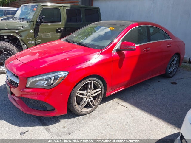 Aukcja sprzedaży 2018 Mercedes-benz Cla 250 4matic, vin: WDDSJ4GB6JN621239, numer aukcji: 40073475