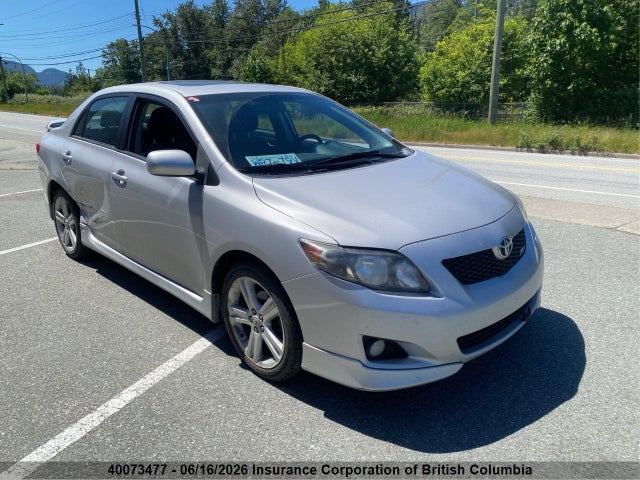 2010 Toyota Corolla Xrs მანქანა იყიდება აუქციონზე, vin: 2T1BE4EE4AC043401, აუქციონის ნომერი: 40073477