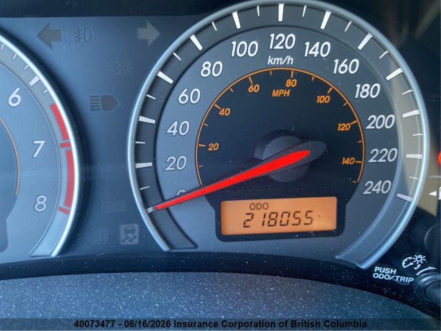 2010 Toyota Corolla Xrs მანქანა იყიდება აუქციონზე, vin: 2T1BE4EE4AC043401, აუქციონის ნომერი: 40073477