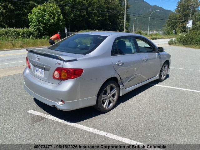 2010 Toyota Corolla Xrs მანქანა იყიდება აუქციონზე, vin: 2T1BE4EE4AC043401, აუქციონის ნომერი: 40073477