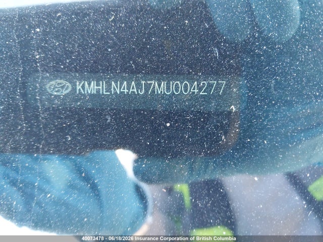 2021 Hyundai Elantra Limited მანქანა იყიდება აუქციონზე, vin: KMHLN4AJ7MU004277, აუქციონის ნომერი: 40073478