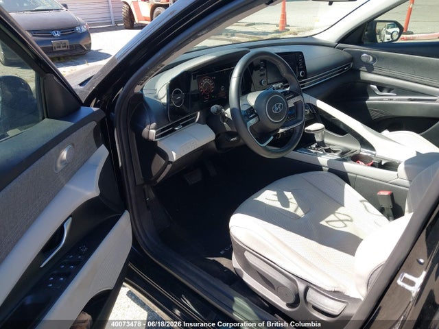 2021 Hyundai Elantra Limited მანქანა იყიდება აუქციონზე, vin: KMHLN4AJ7MU004277, აუქციონის ნომერი: 40073478