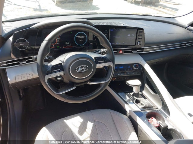 2021 Hyundai Elantra Limited მანქანა იყიდება აუქციონზე, vin: KMHLN4AJ7MU004277, აუქციონის ნომერი: 40073478