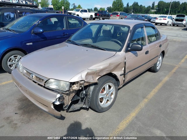 1997 Toyota Corolla მანქანა იყიდება აუქციონზე, vin: 2T1BA01E4VC210842, აუქციონის ნომერი: 40073482