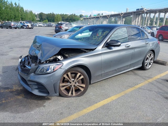 Aukcja sprzedaży 2019 Mercedes-benz C 300 4matic, vin: 55SWF8EBXKU313268, numer aukcji: 40073492