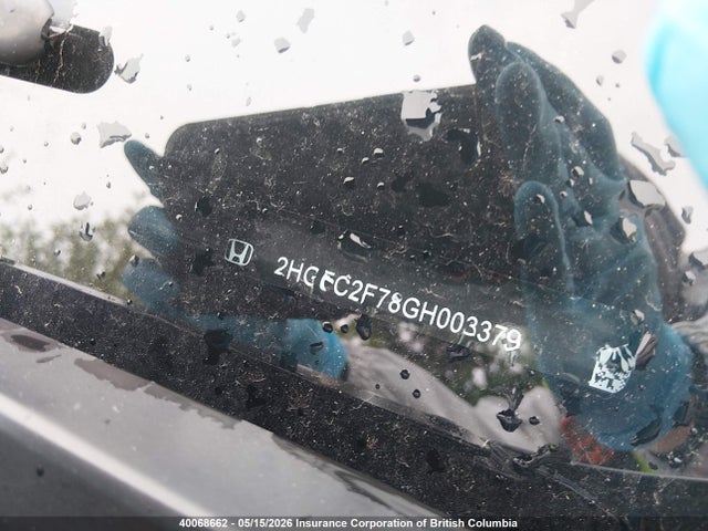 Honda CIVIC EX 2016 2HGFC2F78GH003379 Image 20