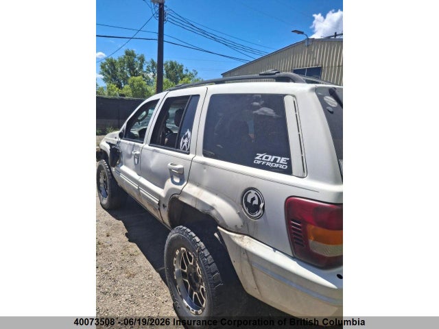 Продажа на аукционе авто 2003 Jeep Grand Cherokee Limited, vin: 1J8GW58J93C615052, номер лота: 40073508