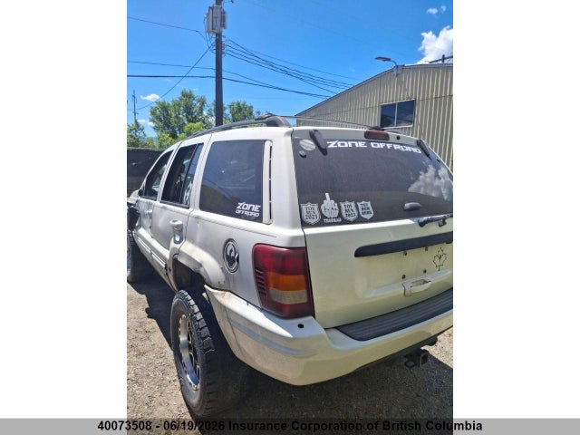 Продажа на аукционе авто 2003 Jeep Grand Cherokee Limited, vin: 1J8GW58J93C615052, номер лота: 40073508
