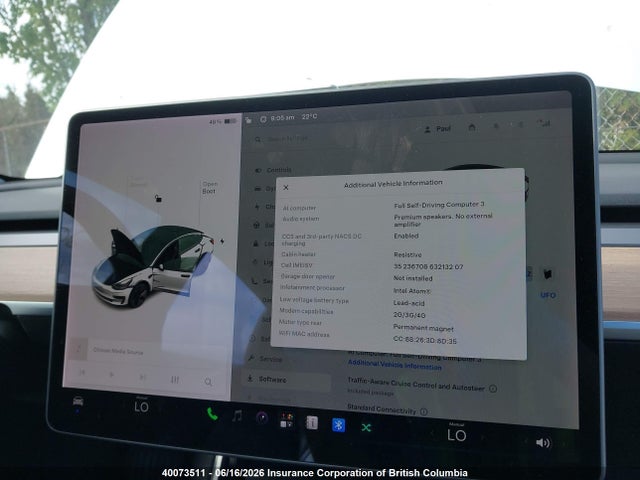 Tesla MODEL 3 2020 5YJ3E1EA8LF789588 Image 7