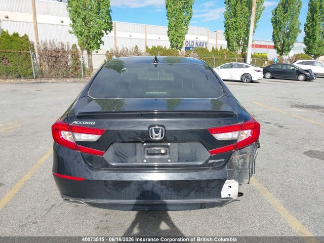 Продаж на аукціоні авто 2018 Honda Accord Sport, vin: 1HGCV1F32JA802441, номер лоту: 40073515