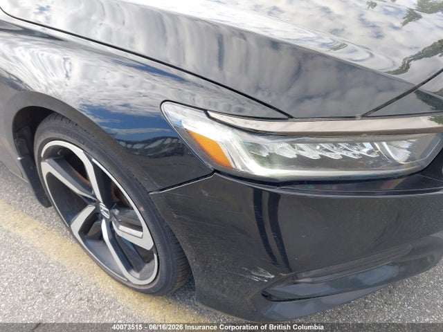 Продаж на аукціоні авто 2018 Honda Accord Sport, vin: 1HGCV1F32JA802441, номер лоту: 40073515