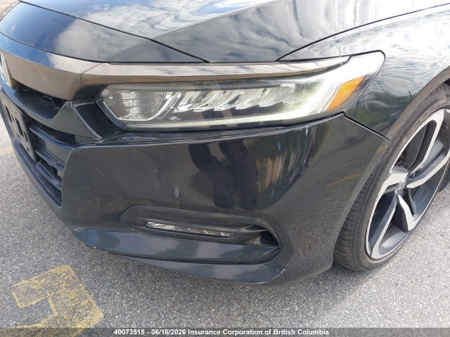 Продаж на аукціоні авто 2018 Honda Accord Sport, vin: 1HGCV1F32JA802441, номер лоту: 40073515