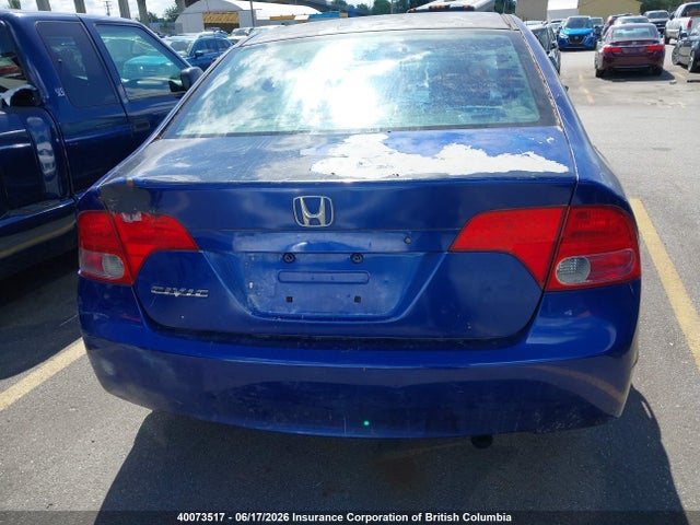 Продаж на аукціоні авто 2006 Honda Civic, vin: 2HGFA16506H027608, номер лоту: 40073517
