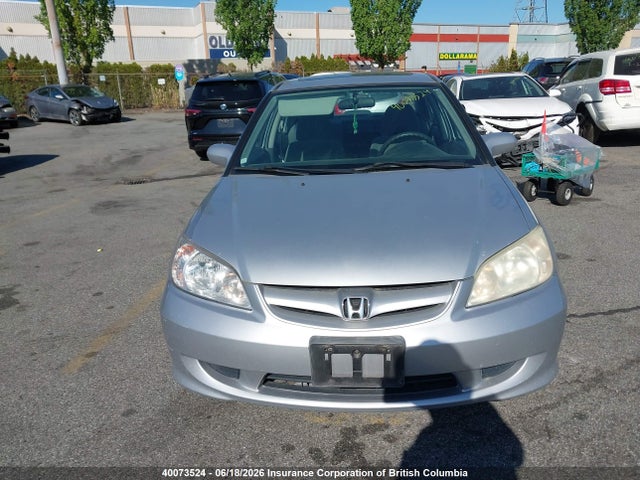 Продаж на аукціоні авто 2005 Honda Civic, vin: 2HGES16645H034366, номер лоту: 40073524