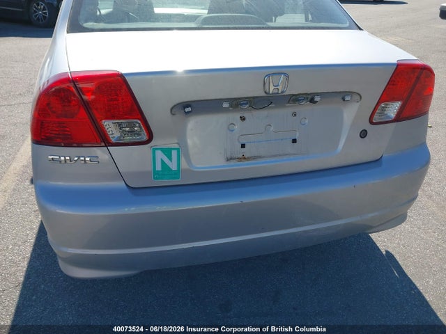 Продаж на аукціоні авто 2005 Honda Civic, vin: 2HGES16645H034366, номер лоту: 40073524