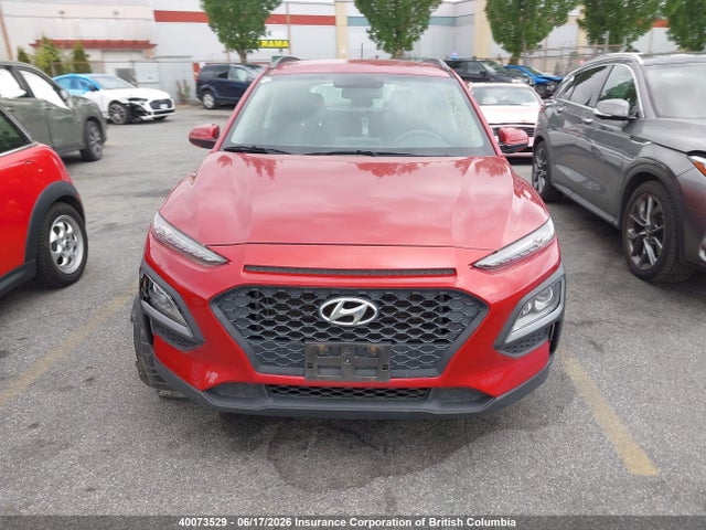 2018 Hyundai Kona მანქანა იყიდება აუქციონზე, vin: KM8K12AA4JU184695, აუქციონის ნომერი: 40073529