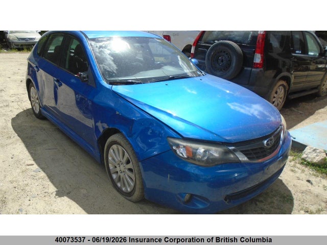 Продажа на аукционе авто 2008 Subaru Impreza 2.5i, vin: JF1GH62698G804589, номер лота: 40073537
