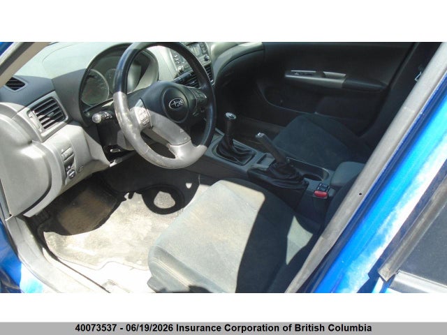 40073537 :رقم المزاد ، JF1GH62698G804589 vin ، 2008 Subaru Impreza 2.5i مزاد بيع