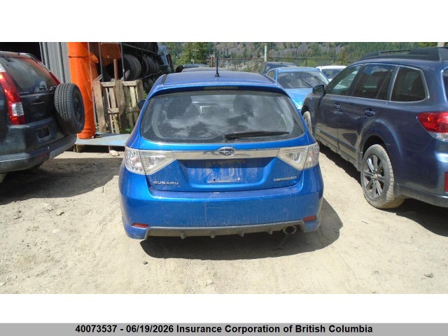 40073537 :رقم المزاد ، JF1GH62698G804589 vin ، 2008 Subaru Impreza 2.5i مزاد بيع