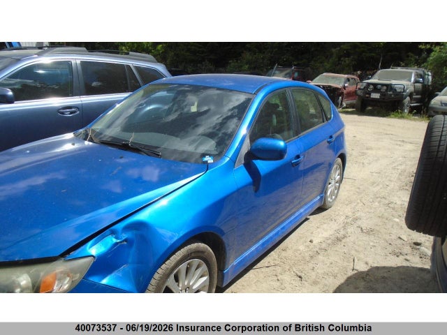 40073537 :رقم المزاد ، JF1GH62698G804589 vin ، 2008 Subaru Impreza 2.5i مزاد بيع