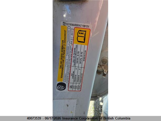 Cadillac XT5 2017 1GYKNARSXHZ198124 Image 16